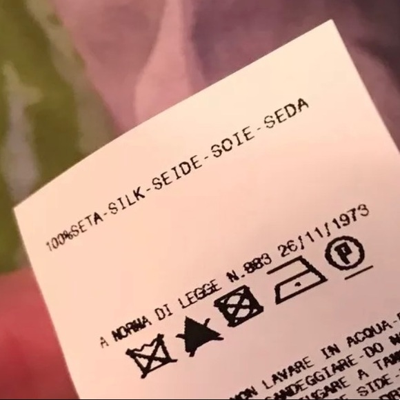 JUST CAVALLI Silk Maxi Skirt Purple Green Floral - Picture 4 of 7